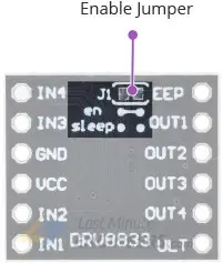 drv8833 启用跳线