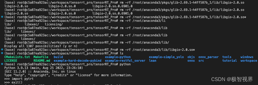记录 | python报错:ImportError: /root/anaconda3/bin/../lib/libgio-2.0.so.0 ...