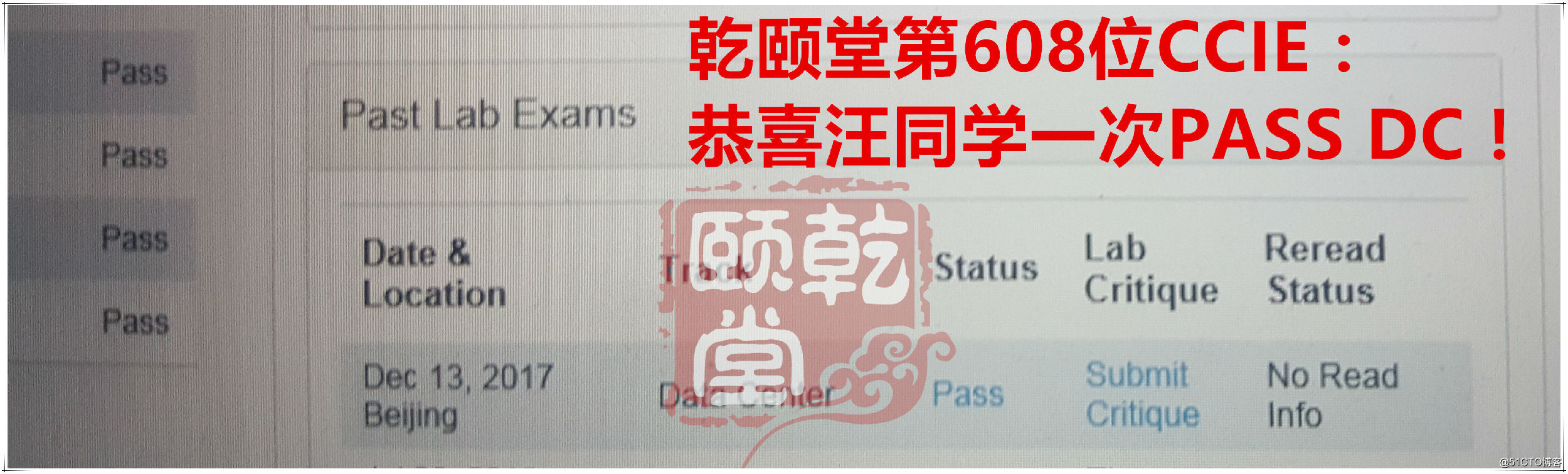 军哥12月份的成绩，只能算一般。但可能是其他机构一年通过IE的数量了（1个月27名IE诞生）
