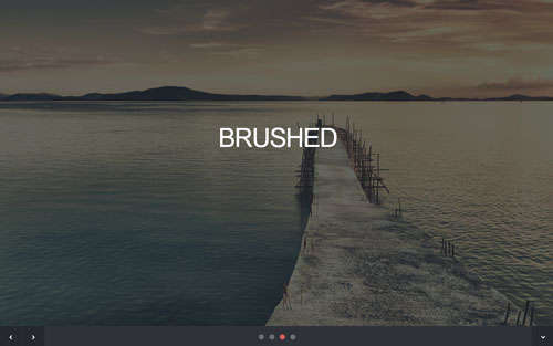 Brushed