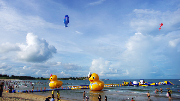 2013.7汕尾风车岛、红海湾