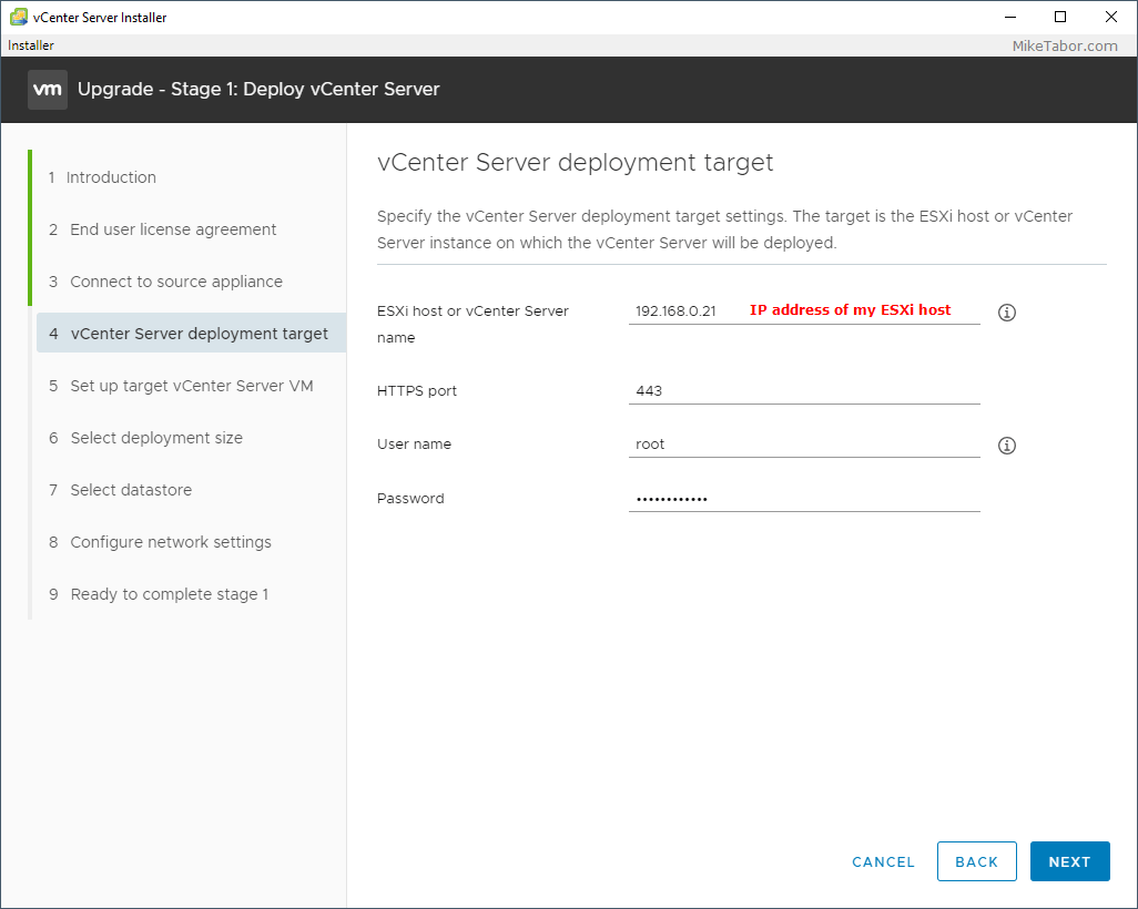 How to upgrade vCenter Server Appliance 6.7 to 7.0_警告: please consider ...