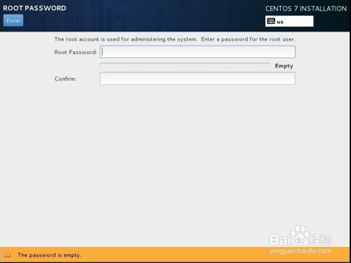 vmware 安装CentOS7