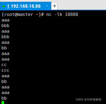 socket端口输入测试数据图