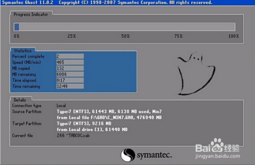手动ghost装win7教程