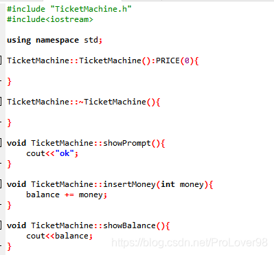 部分源文件实现