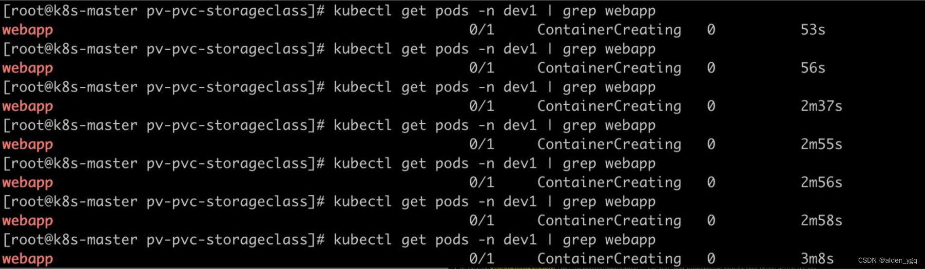 yaml 详细之卷(pv、pvc