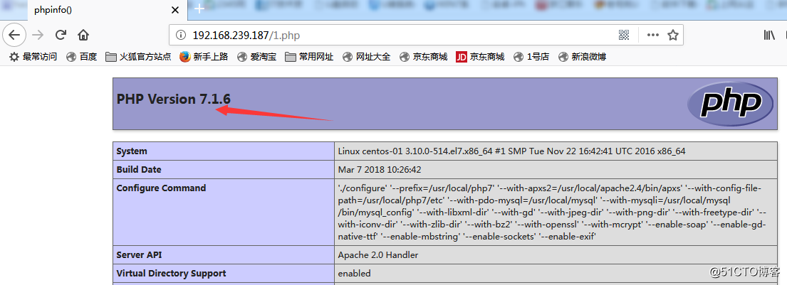 Apache和PHP结合 Apache默认虚拟主机