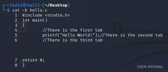 每日一个linux命令-cat_cat *.[ch]-CSDN博客