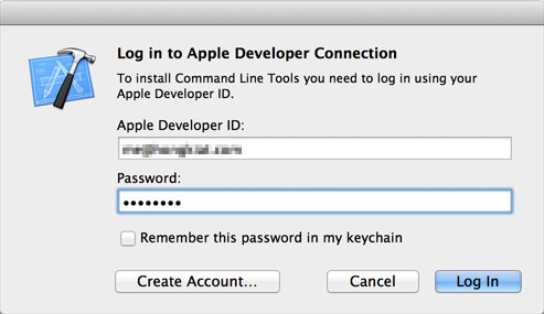 使用Apple ID登录
