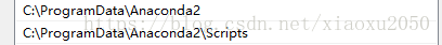 添加annaconda安装路径和Scripts子目录