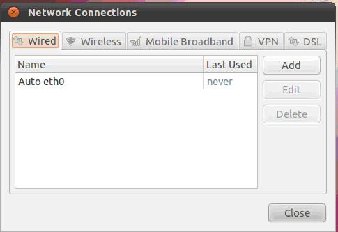 VMware-workstation <wbr><wbr>Ubuntu <wbr><wbr>10.10 <wbr><wbr>上网环境配置(ADSL)
