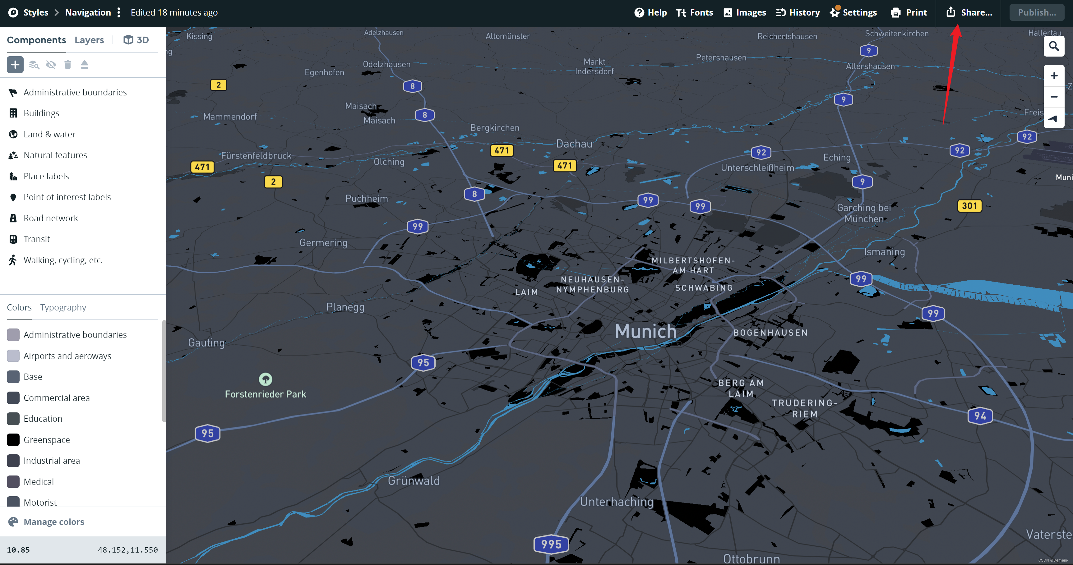 cesium加载自定义mapbox底图_在线的mapbox的自定义地图的实例-csdn
