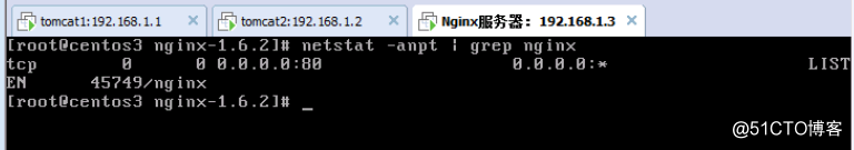 部署Nginx+Tomcat负载均衡群集