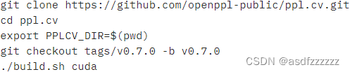 ppl.cv 安装