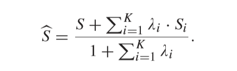 融合后的显著性图公式