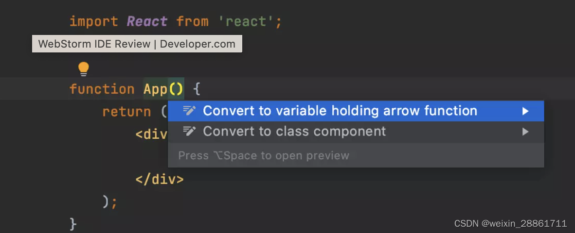 WebStorm:强悍的JS开发 IDE (附教程)_webstrom前端设计语言-CSDN博客