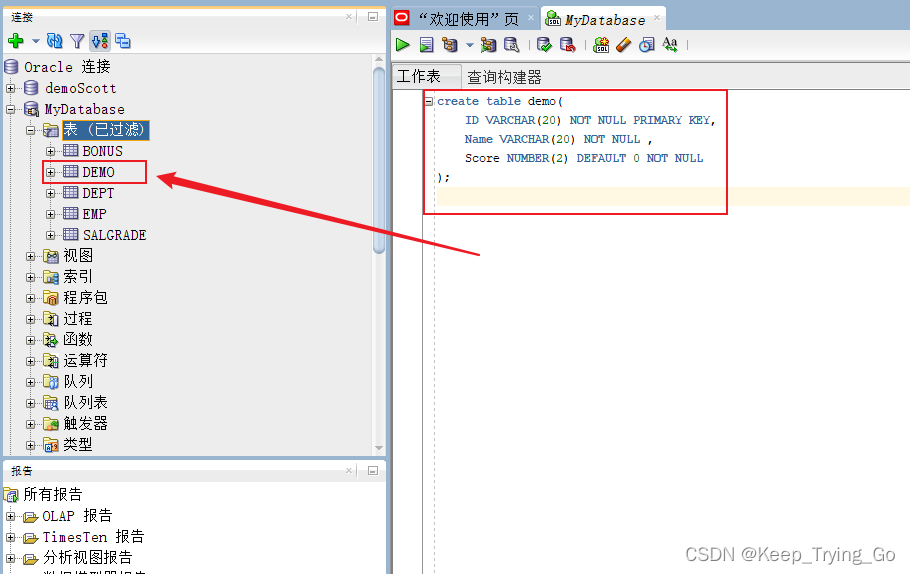 学习Oracle数据库并对数据进行查询,插入等操作(四)_oracle 查询插入-CSDN博客