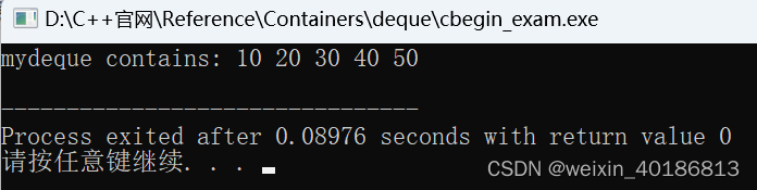C++ Reference: Standard C++ Library reference: Containers: deque: deque ...