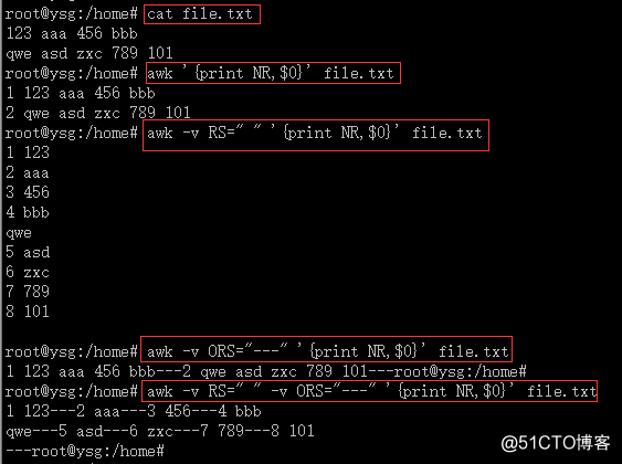 Linux常用命令——awk