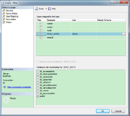 SQLSERVER2008创建数据库顺序