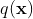 q(\mathbf x)