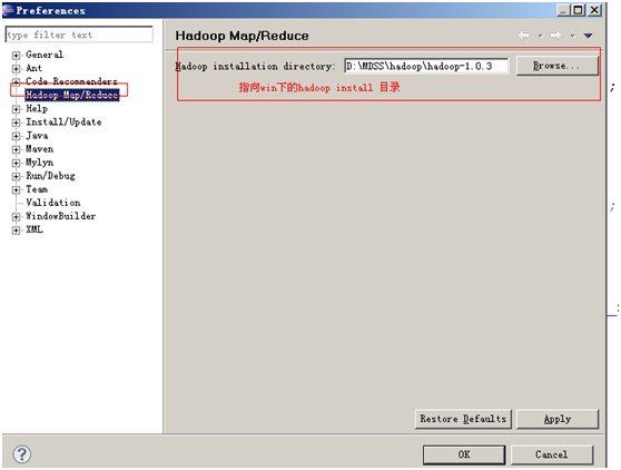 Hadoop-eclipse-plugin插件安装
