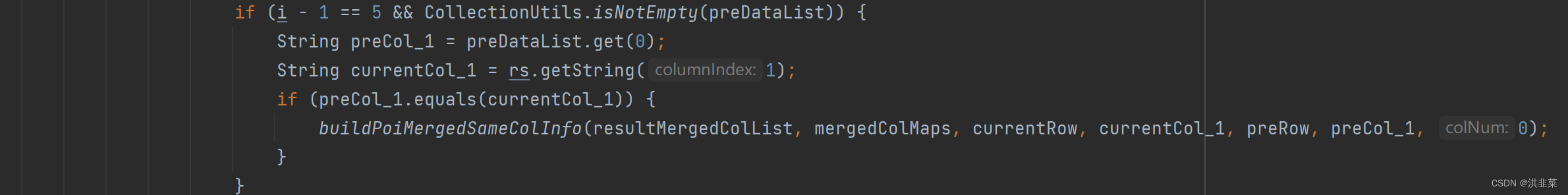 Apache poi 对单元格进行合并插图11 Apache poi 对单元格进行合并