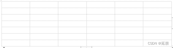 默认添加的表格