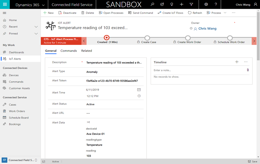 Dynamics 365 CRM 部署 Connected Field Service