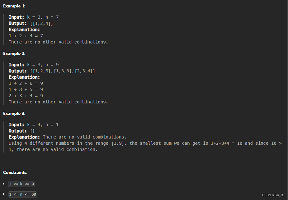 216. Combination Sum III 17. Letter Combinations of a Phone Number-CSDN博客