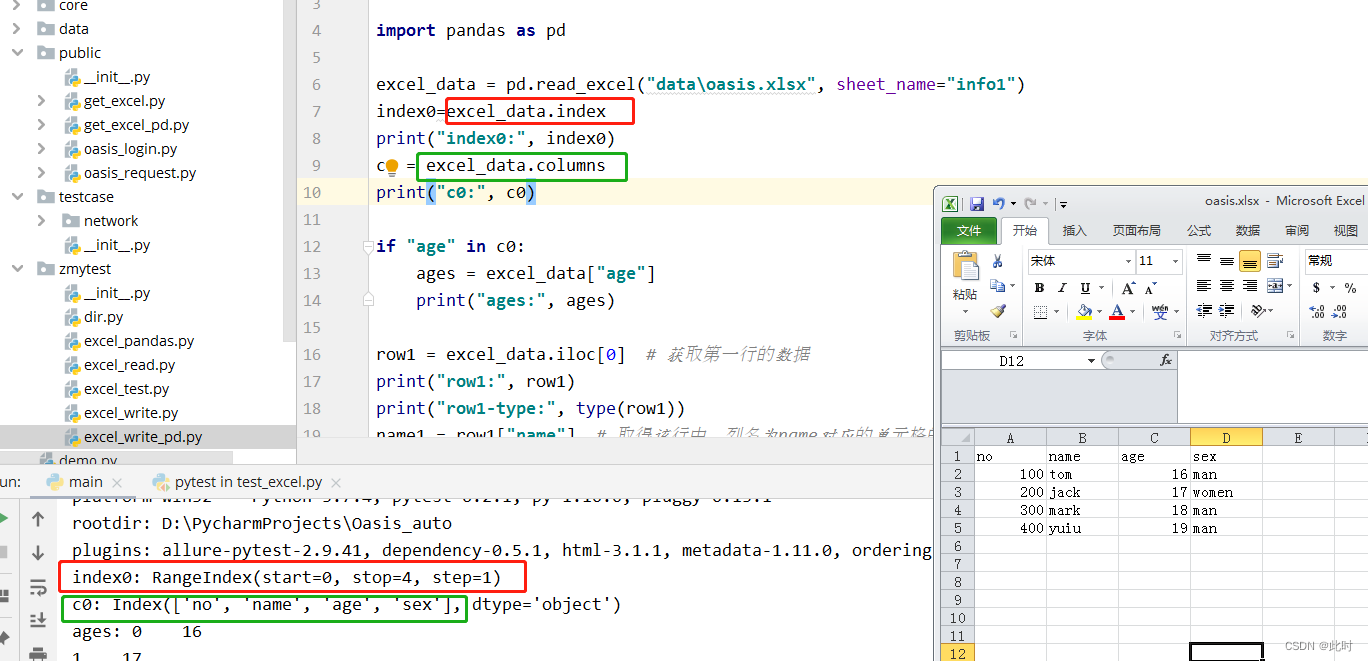 Pandas csdn 