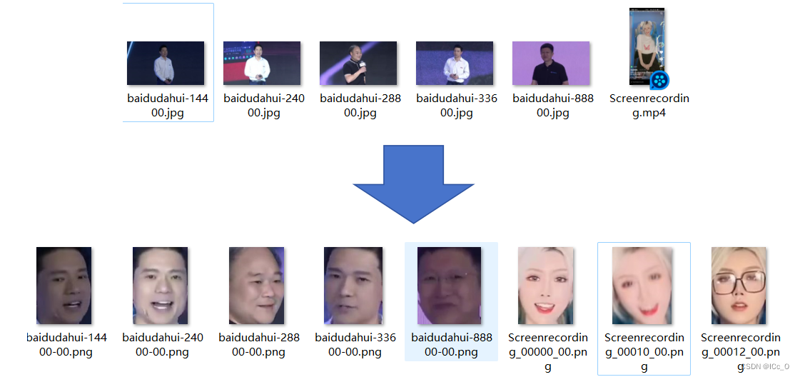 人脸识别并提取