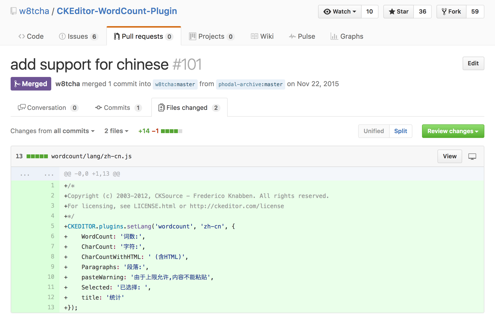 Add Language Support