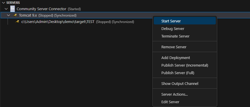 Visual Studio Code配置Tomcat运行Java Web项目_vscode tomcat-CSDN博客