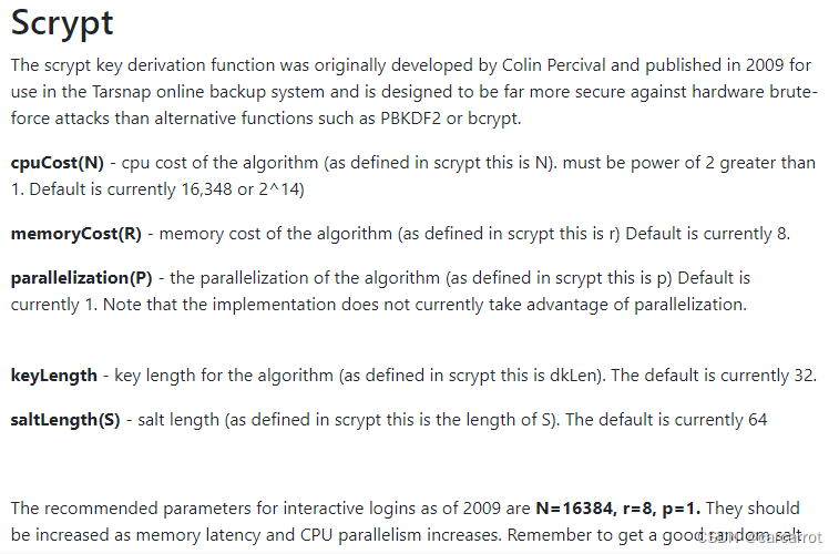 .Net实现SCrypt Hash加密_scrypt加密-CSDN博客