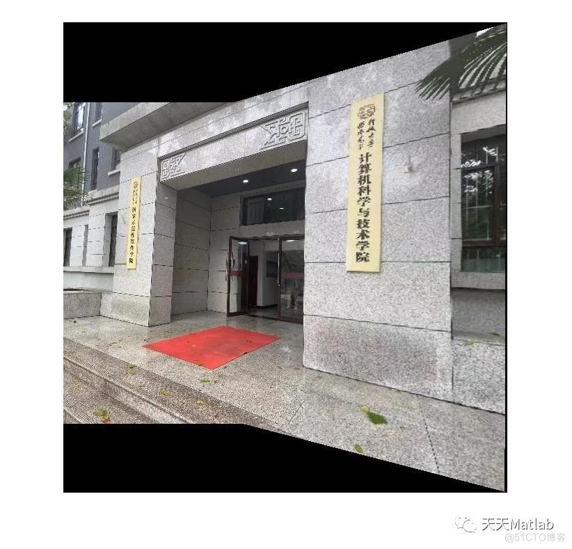 基于SIFT结合RANSAC实现图像拼接与融合附含Matlab代码_无人机_04