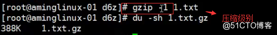 四周第四次课 6.1 压缩打包介绍 6.2 gzip压缩工具 6.3 bzip2压缩工具 6.4 x