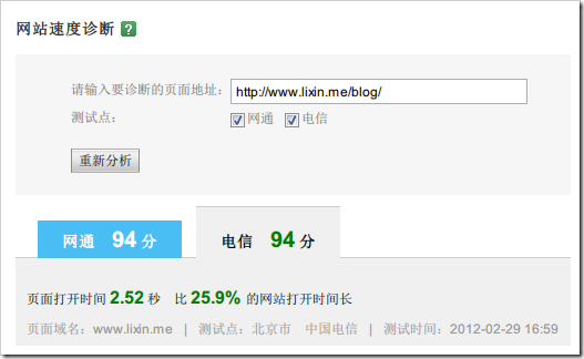 web-speed