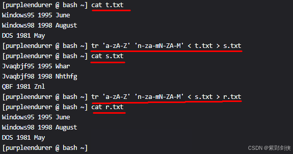 Linux shell编程学习笔记72:tr命令——集合转换工具_学习笔记_09
