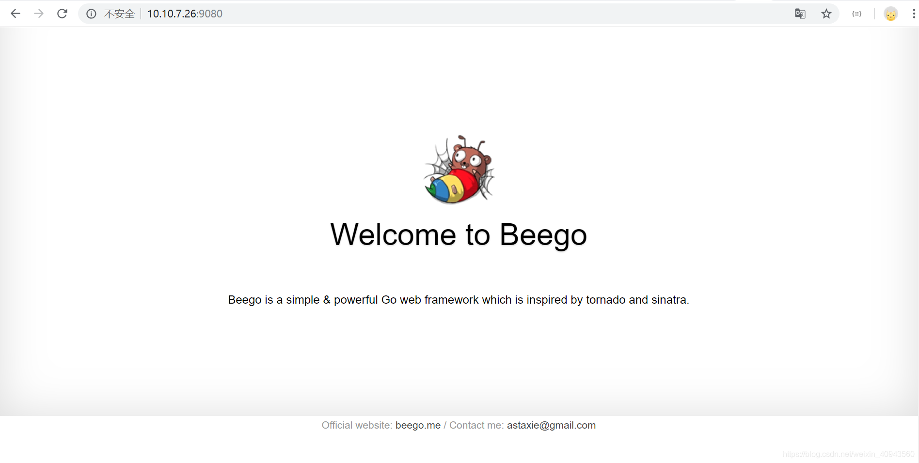 beego项目demo