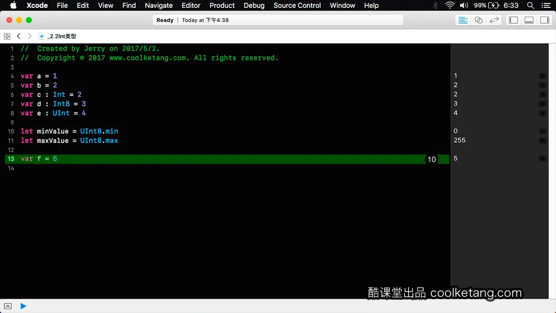 Swift4互动教程