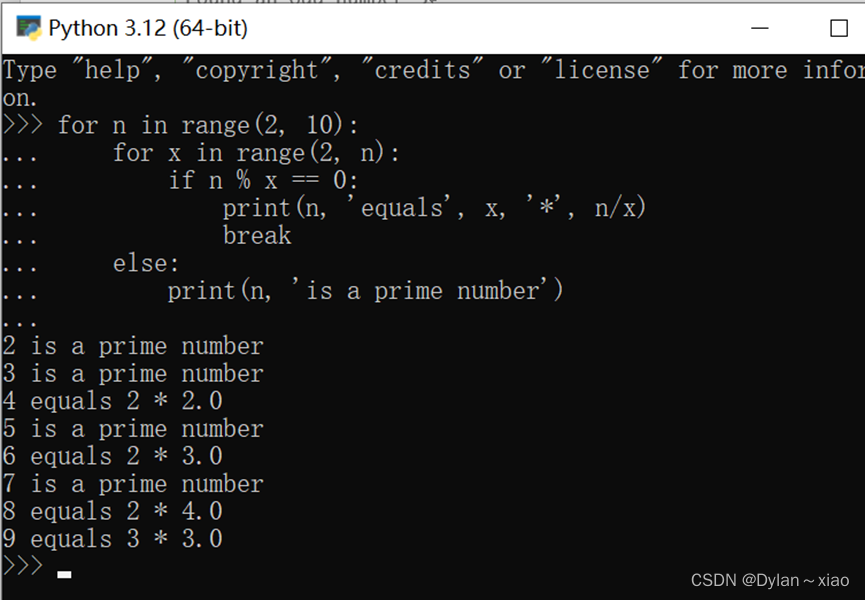 初识Python的break,coutinue语句和循环里的else子句_else clause on loop without a ...