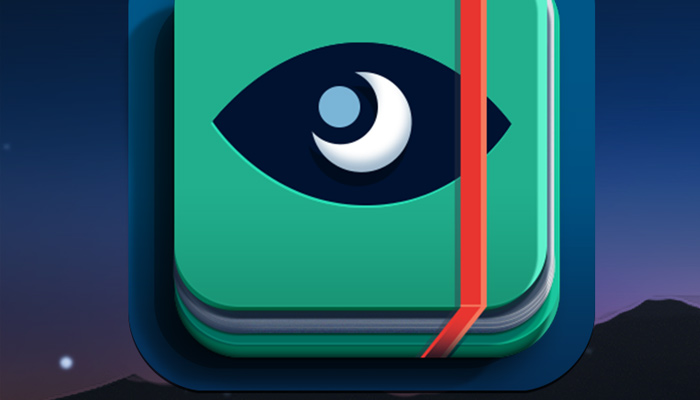 dream journal flat app icon android