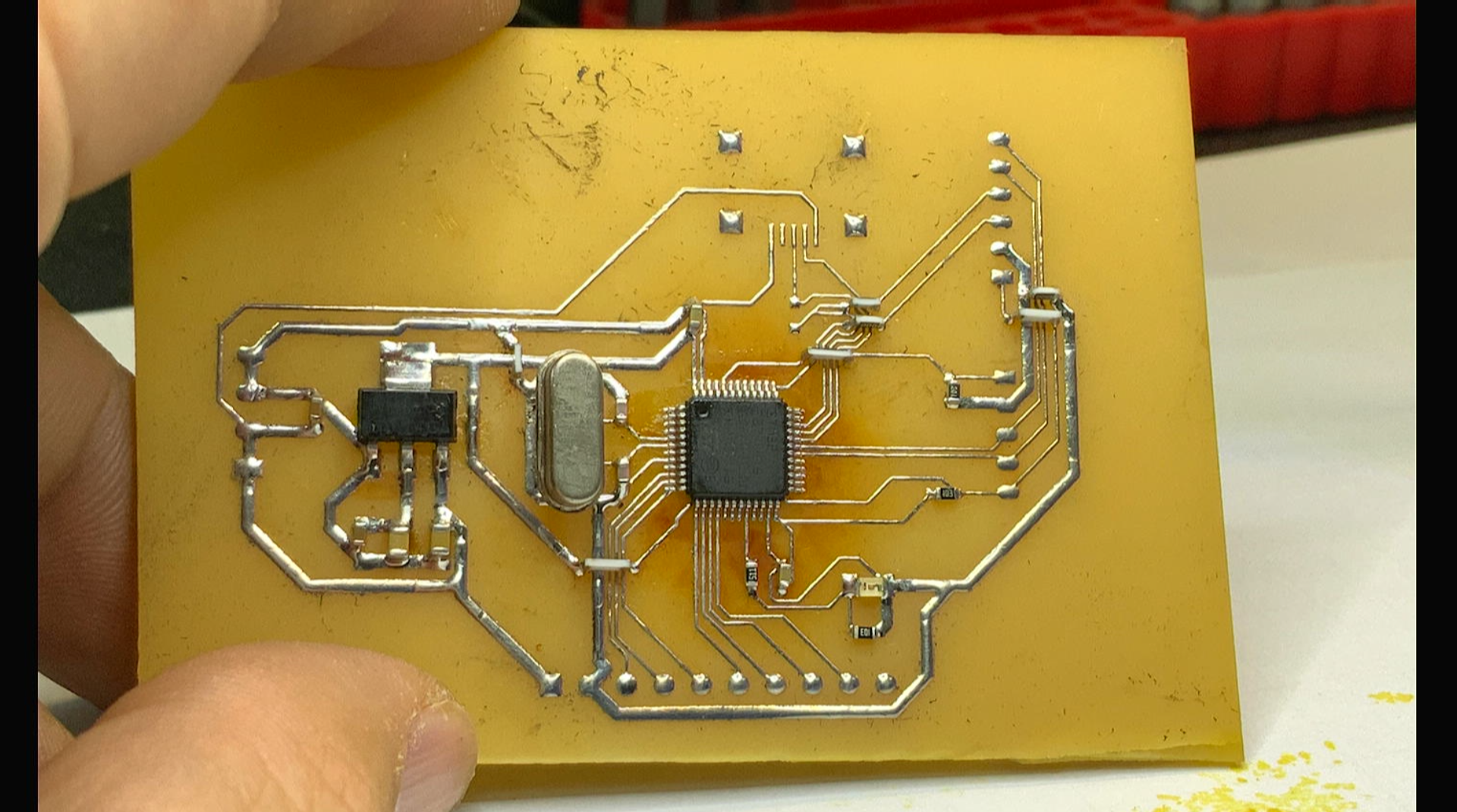 基于swd开发stm32f373电路板