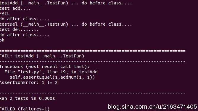 python <wbr>unittest框架用后分享