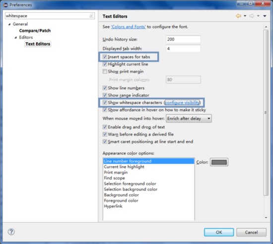 eclipse_edit_insert_spaces_for_tabs.png