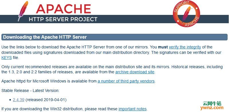 linux升级apache版本,Apache HTTP Server 2.4.39发布，附更新介绍，建议升级到新版本-CSDN博客