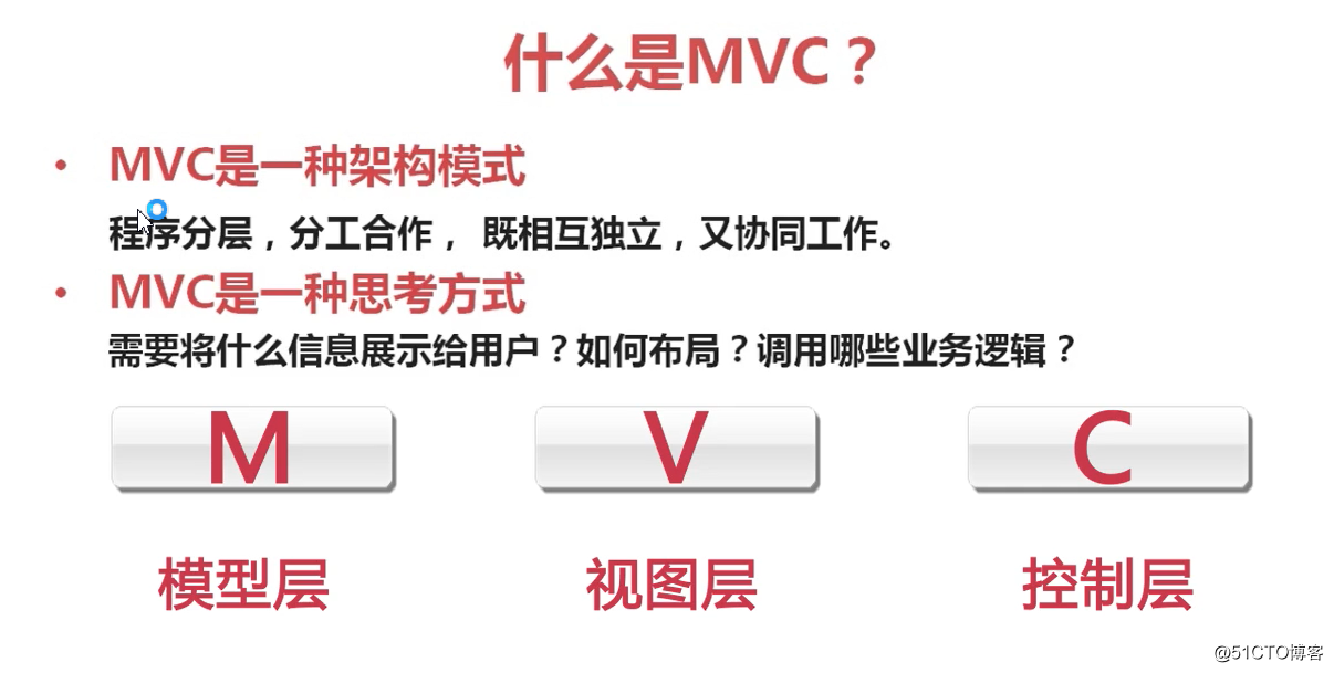 SpringMVC 概念理解