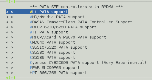 Gentoo 安装日记 14 (配置内核 :设备驱动) - 饥民 - 饥民2011